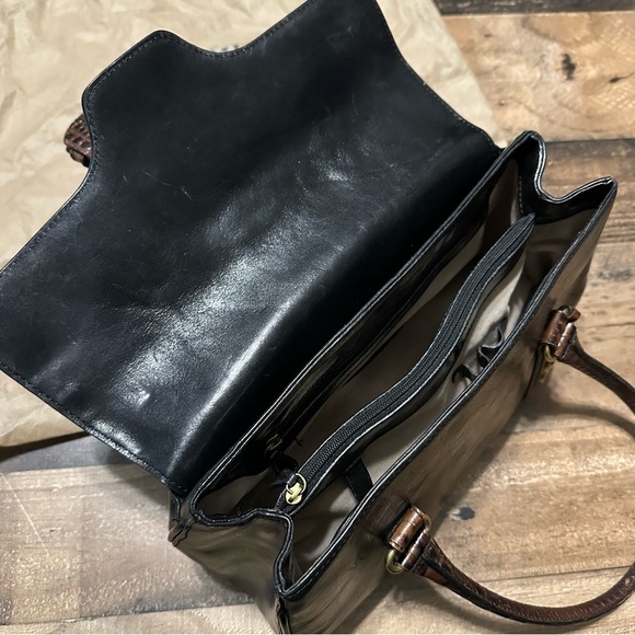 Brahmin Vintage Tuscan Collection Satchel - Picture 4 of 13